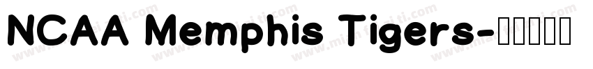NCAA Memphis Tigers字体转换